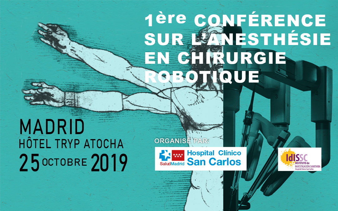 HERSILL sponsorise la 1ère Conférence sur l’Anesthésie en Chirurgie Robotique – Madrid, Espagne – 25 OCTOBRE 2019