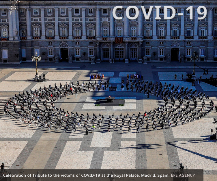 HERSILL attends State Tribute to COVID-19 victims in Spain