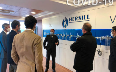 La Comunidad de Madrid apoya la internacionalización de las pymes HERSILL y FESA