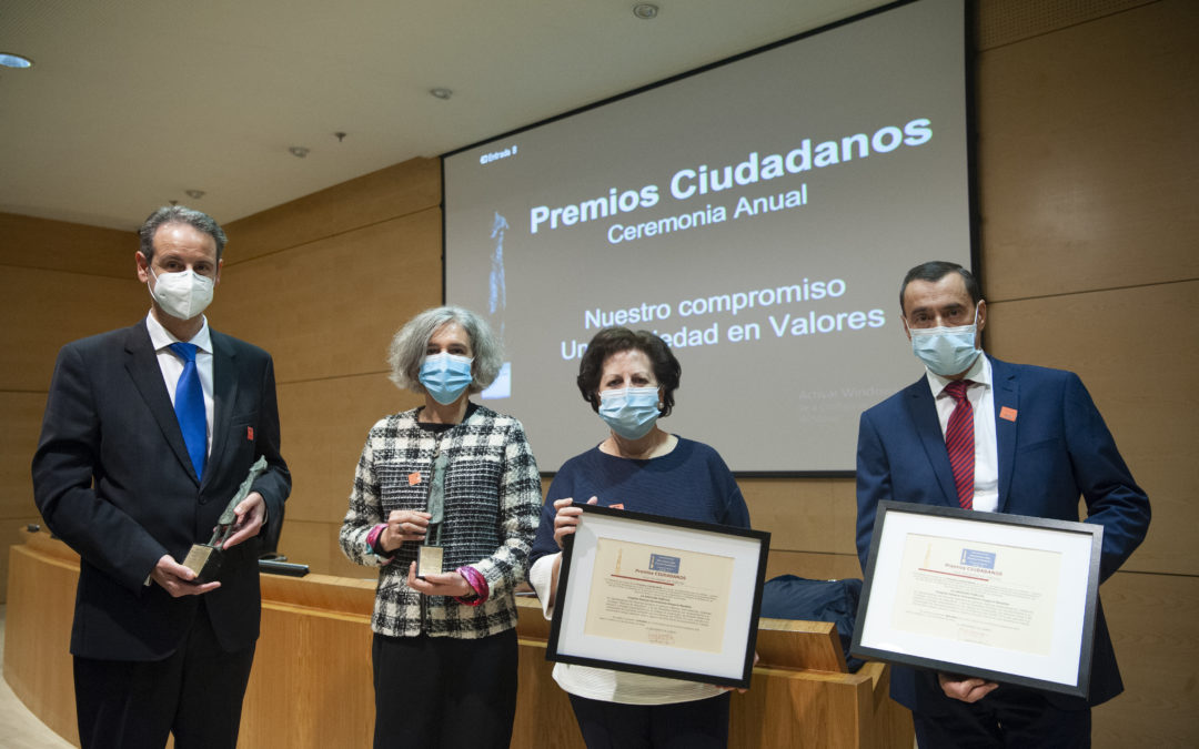 HERSILL reçoit le Prix de l’événement de l’Anée 2020 COVID-19 lors de la 26e Édition des Prix ‘Ciudadanos’