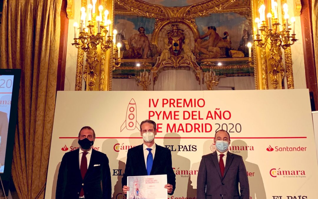 HERSILL IV Premio PYME del Año de Madrid 2020 Cámara Comercio – HERSILL Mención Especial COVID-19