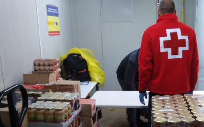 Donación de HERSILL a la Asamblea de Móstoles (Madrid) para el Plan Cruz Roja Responde frente al COVID-19