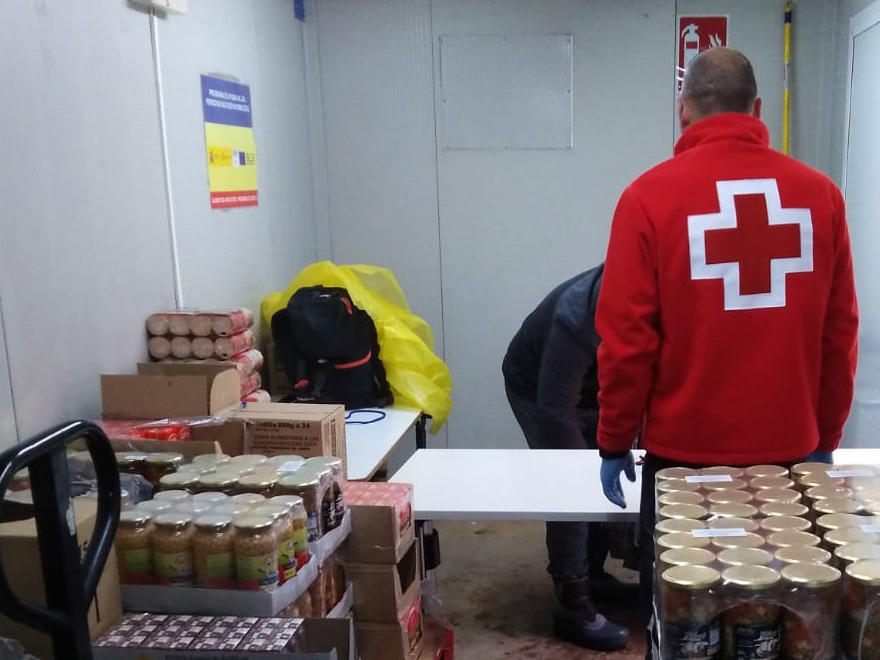 Donación de HERSILL a la Asamblea de Móstoles (Madrid) para el Plan Cruz Roja Responde frente al COVID-19