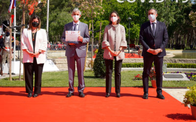 HERSILL en homenaje a los héroes del COVID-19 en el Dos de Mayo de Móstoles, Madrid