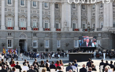HERSILL ASISTE AL HOMENAJE DE ESTADO A LAS VÍCTIMAS DEL COVID-19, CON RECONOCIMIENTO ESPECIAL AL PERSONAL SANITARIO