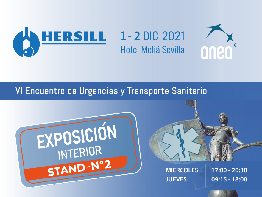 HERSILL EN VI ENCUENTRO DE URGENCIAS Y TRANSPORTE SANITARIO – 1-2 DICIEMBRE – SEVILLA, ESPAÑA