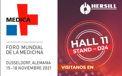 HERSILL PRESENTA SUS PRODUCTOS EN MEDICA 2021 – 15-18 NOVIEMBRE 2021 – DÜSSELDORF, ALEMANIA