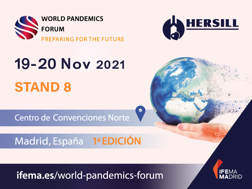HERSILL EN LA 1ª EDICIÓN DEL WORLD PANDEMICS FORUM – 19-20 NOVIEMBRE 2021 – MADRID, ESPAÑA