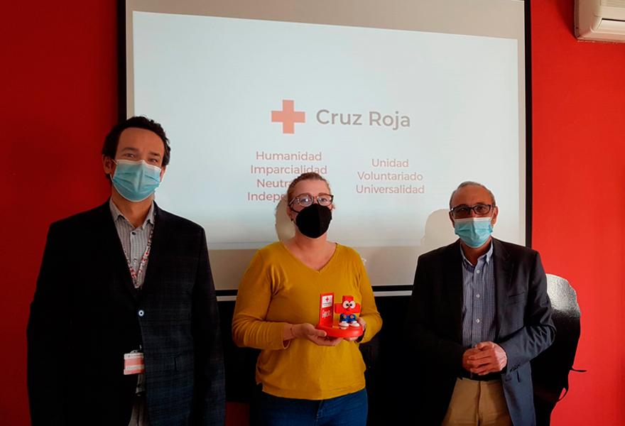 HERSILL es reconocida como empresa solidaria por CRUZ ROJA MÓSTOLES (MADRID)