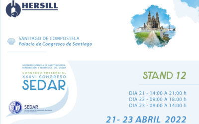 HERSILL EN EL XXXVI CONGRESO NACIONAL DE LA SEDAR – SANTIAGO DE COMPOSTELA – 21-23 ABRIL 2022