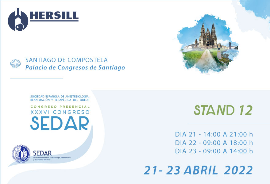 HERSILL EN EL XXXVI CONGRESO NACIONAL DE LA SEDAR – SANTIAGO DE COMPOSTELA – 21-23 ABRIL 2022