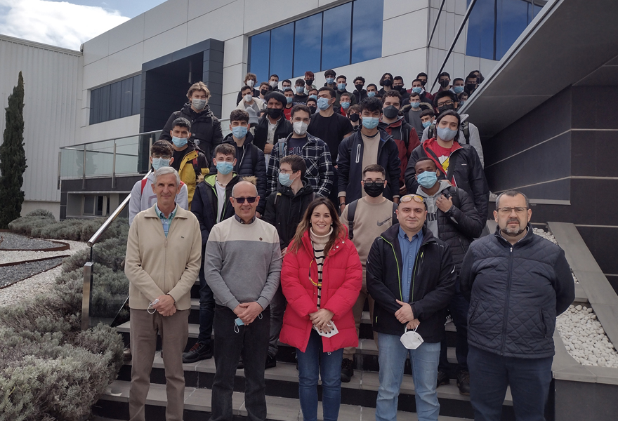 HERSILL gives a talk and receives visit from professional training students of Salesian College Atocha (MADRID) – 9 and 10 march 2022