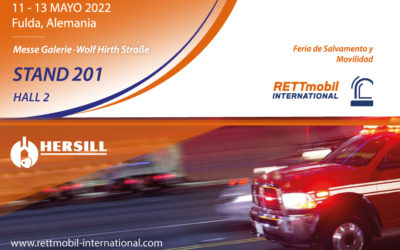 LOS PRODUCTOS DE HERSILL EN LA FERIA LÍDER INTERNACIONAL DE RESCATE Y MOBILIDAD RETTMOBIL – 11-13 MAYO 2022