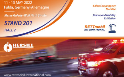 HERSILL PRODUCTS IN RETTMOBIL, THE INTERNATIONAL LEADING EXHIBITION FOR RESCUE AND MOBILITY – 11-13 MAY 2022