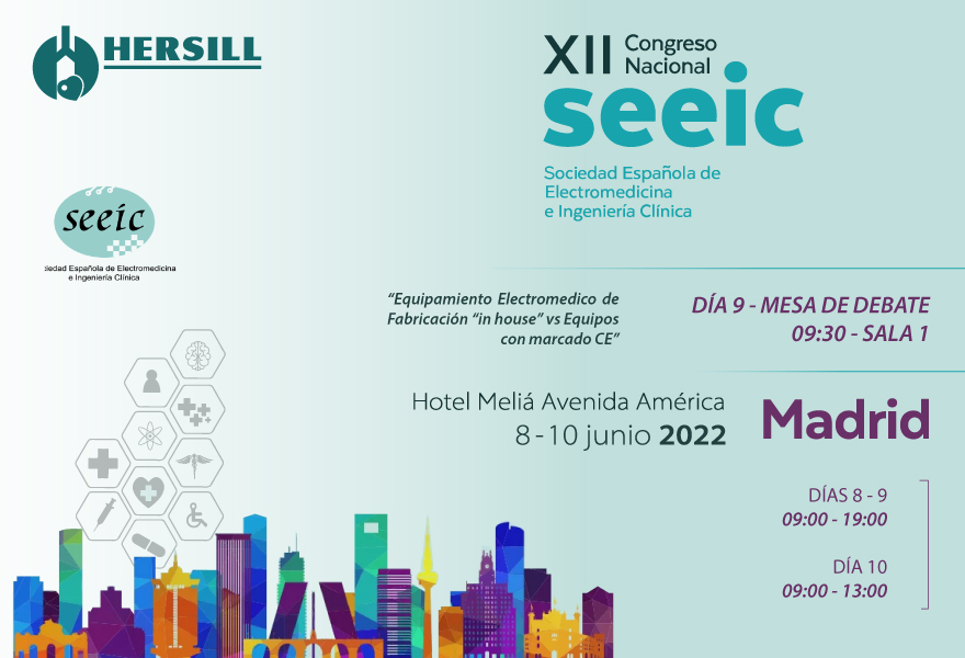 HERSILL en el XII Congreso Nacional  de Sociedad Española de Electromedicina e Ingeniería Clínica