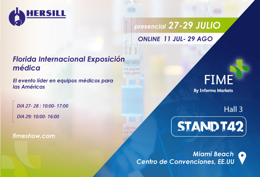 HERSILL EN LA FLORIDA INTERNATIONAL MEDICAL EXPO, FIME