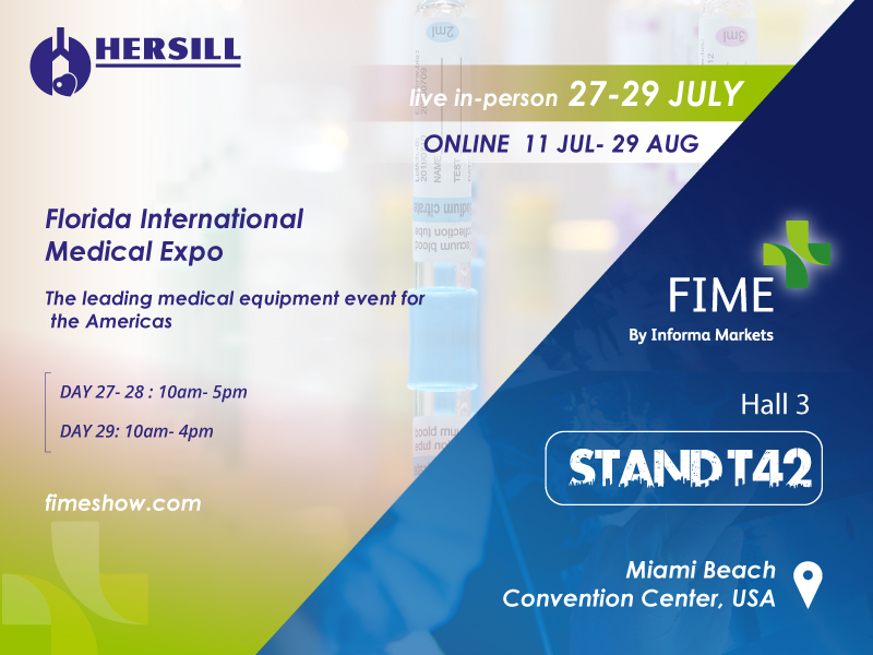 HERSILL AT THE FLORIDA INTERNATIONAL MEDICAL EXPO, FIME