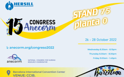 HERSILL PRESENT FOR THE VERY FIRST TIME AT ANECORM CONGRESS