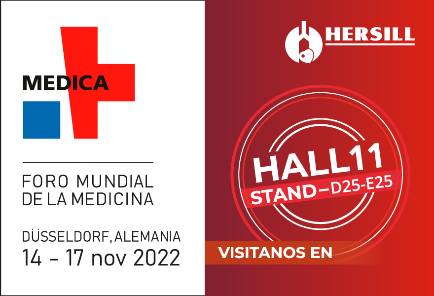 HERSILL, presente en la feria internacional de la medicina MEDICA