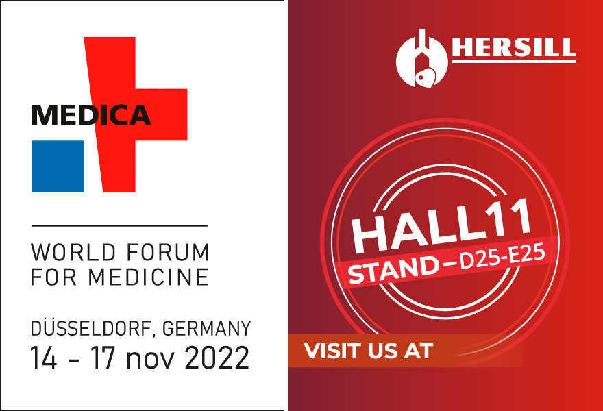HERSILL, PRESENT AT THE INTERNATIONAL HEALTHCARE EXHIBITION MEDICA