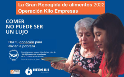 ¡En Hersill nos unimos a la Gran Recogida de Alimentos 2022!