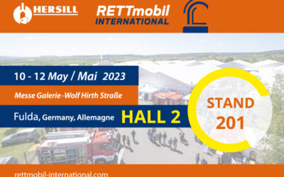 HERSILL au Salon International Leader du Sauvetage et de la Mobilité RETTMOBIL – 10 – 12 Mai 2023