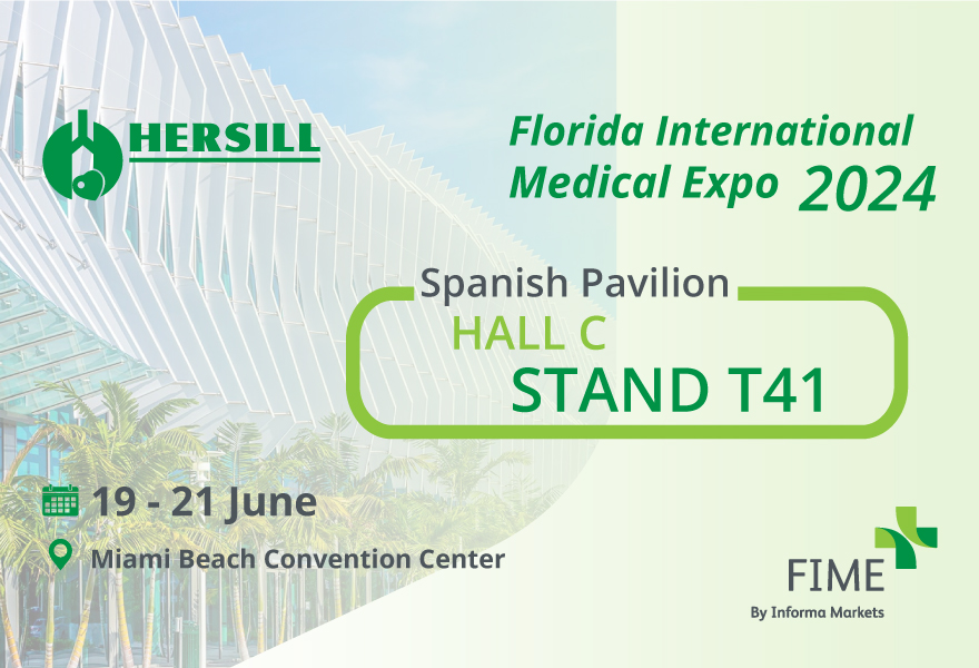 HERSILL PRESENTS MEDICAL EQUIPMENT AT THE FLORIDA INTERNATIONAL MEDICAL EXPO, FIME