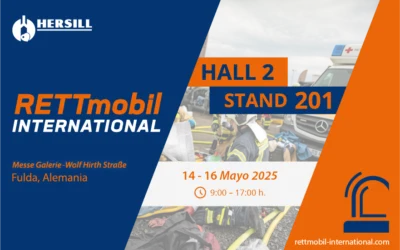 Hersill en RETTMOBIL 2025: innovación y formación en el sector del rescate y emergencias