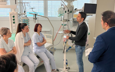 Hersill imparte formación especializada en Eslovenia sobre el ventilador VITAE®40