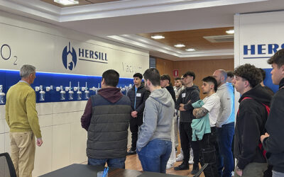 Hersill recibe a alumnos del Instituto Benjamín Rúa de Móstoles en el marco del Programa Empresa Familiar en las Aulas