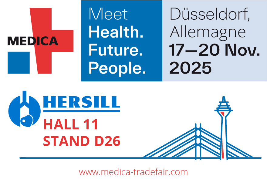 Hersill participera à MEDICA 2025 : La technologie médicale espagnole au service de la projection internationale