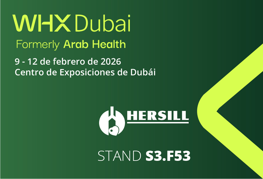 HERSILL en WHX Dubái 2026 (anteriormente Arab Health): Innovación y oportunidades Globales