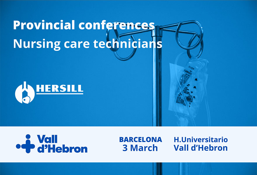 Hersill at the Nursing Care Technicians Conference: Promoting Training in Vall d’Hebron