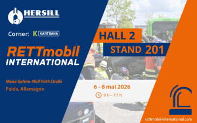 Hersill au salon RETTmobil International 2026 : Sauvetage et mobilité